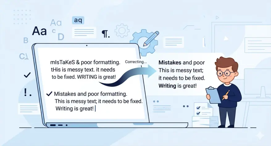 Fix Capitalization Errors Using Sentence Case Tool