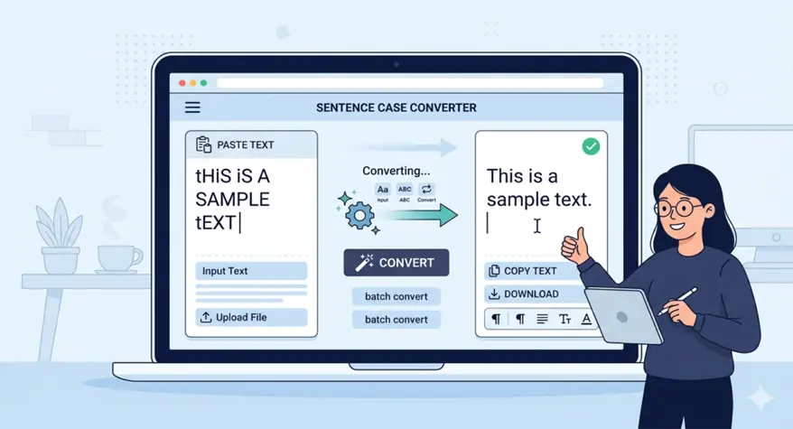 How to Use Sentence Case Converter for Formatting Text