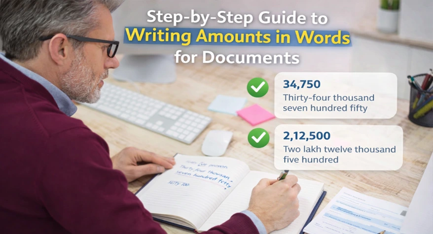 Step-by-Step Guide to Writing Amounts in Words for Documents
