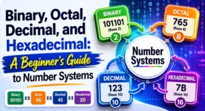 Beginner's guide to binary octal decimal and hexadecimal number systems